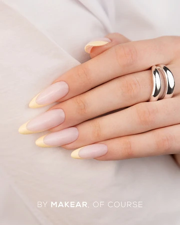 FG06 French Manicure Gel - Pastel Yellow 5ml.