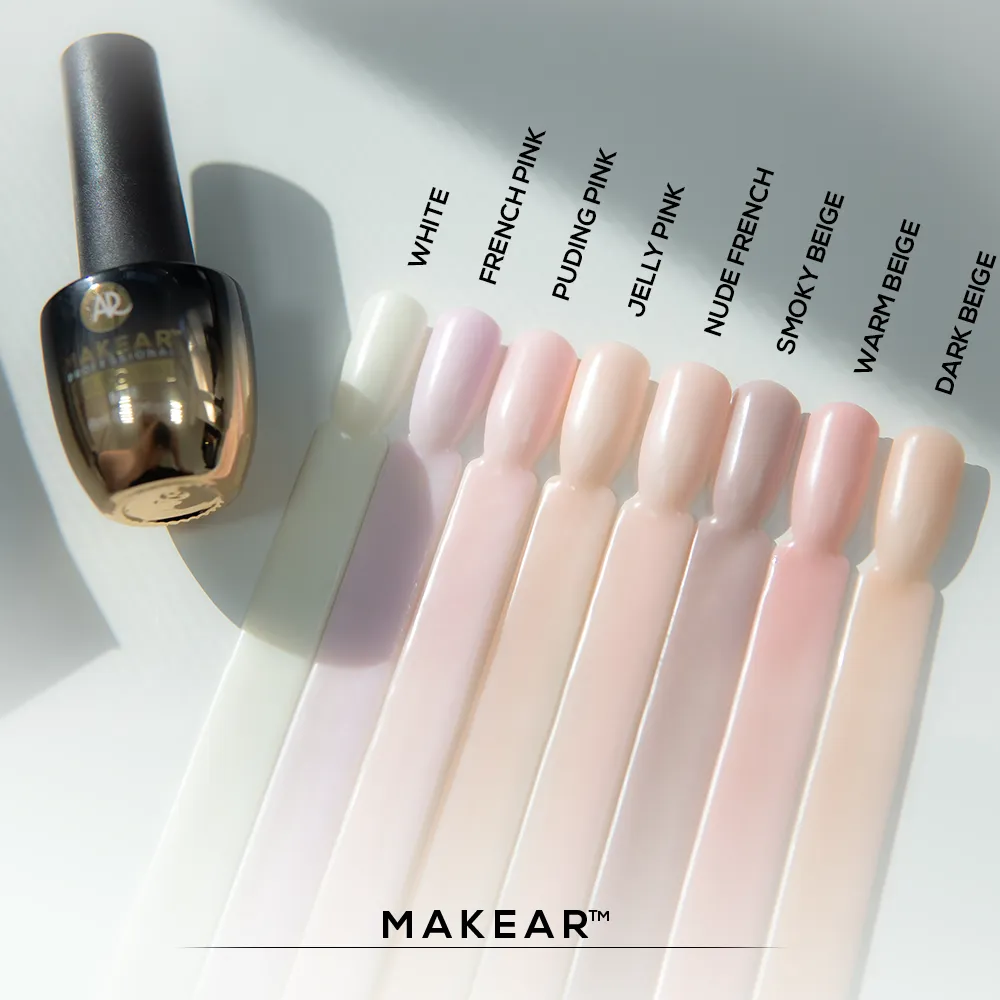 Nude Rubber Base - Pudding Pink - S01 - 8 ml.-3.webp