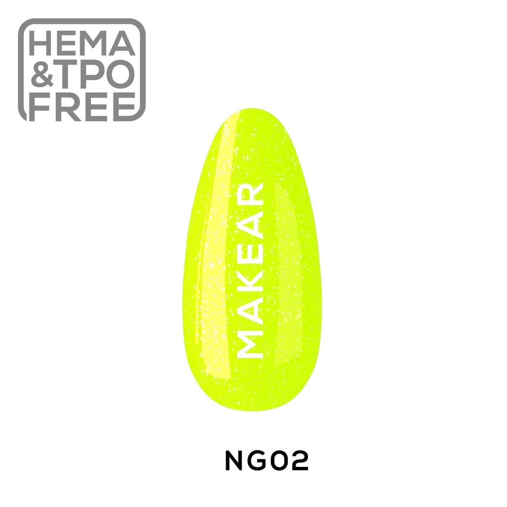 NG02 Neon Glitter 02 - 8 ml.
