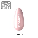 Color Rubber Base - Peach - 8 ml.