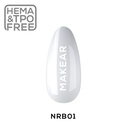 Nude Rubber Base - White  - 8 ml.