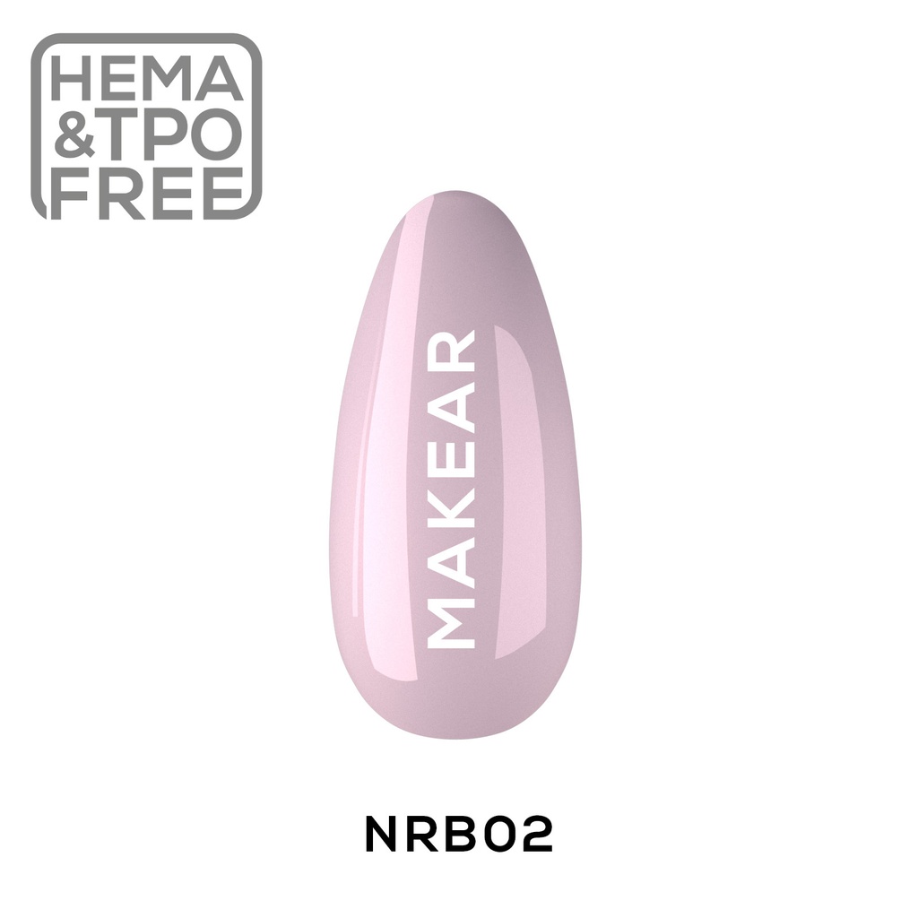 Nude Rubber Base - French Pink  - 8 ml.