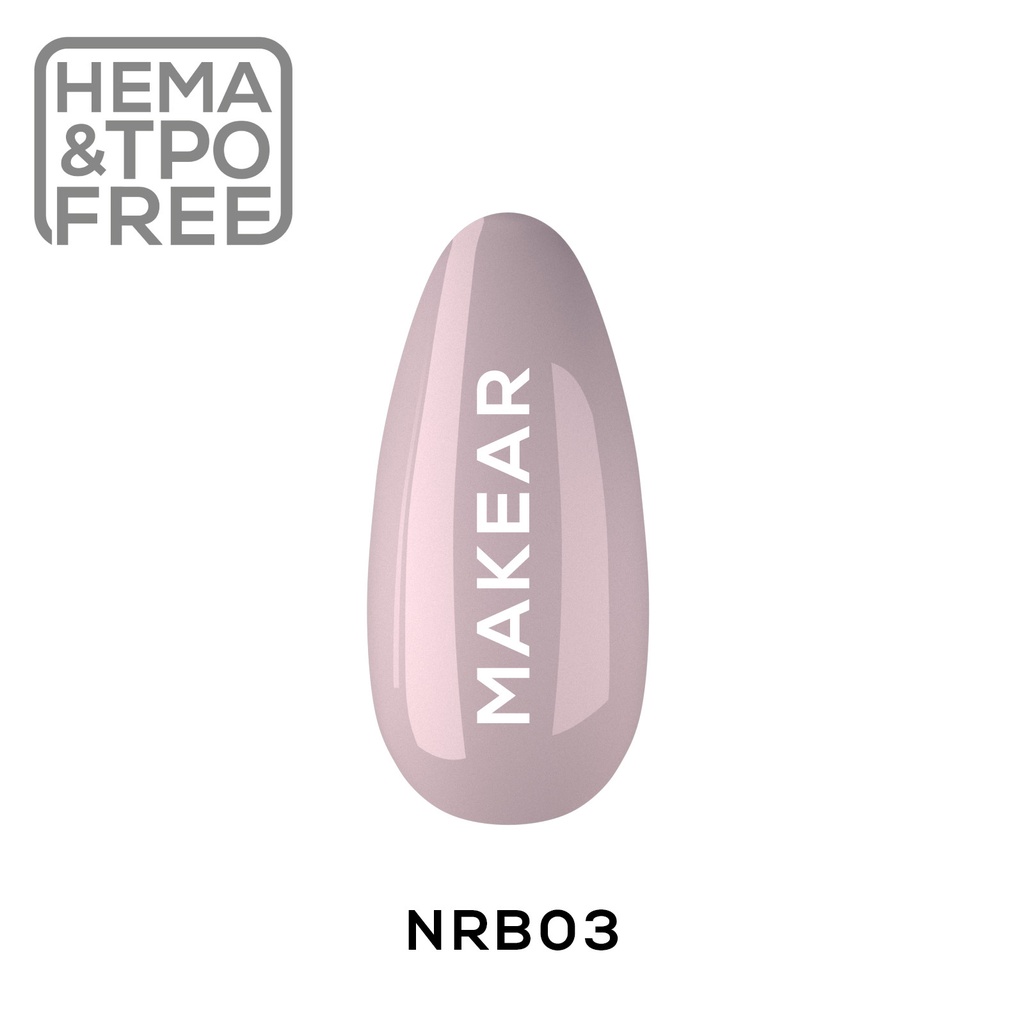 Nude Rubber Base - Pudding Pink - 8 ml.
