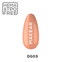 DG03 Glow in Dark - French Orange - 8 ml.