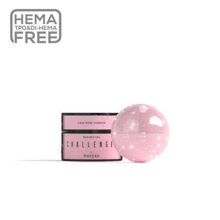 ChallenGel - Dark Rose Shimmer 15ml