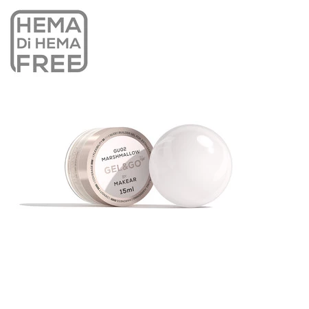 GU02 Gel&Go UP- Marshmallow- 15 ml.