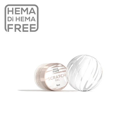 SG02 Scratch Gel -White 5 ml.
