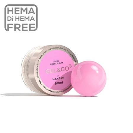 GU05 Gel&Go UP- Bubble Gum- 50 ml.