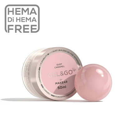 GU07 Gel&Go UP- Caramel- 50 ml. 