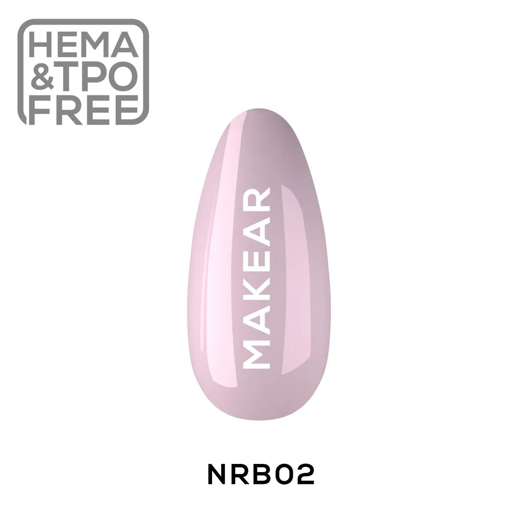Nude Rubber Base - Nude French - S01 - 8 ml.