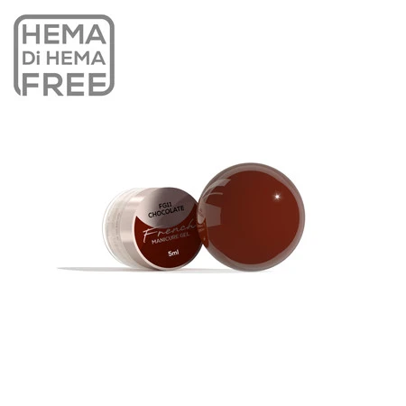 FG11 French Manicure Gel - Chocolate 5ml.