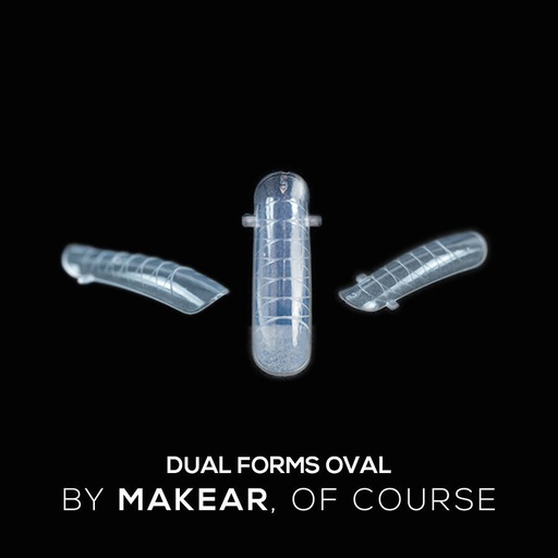 [5905817955152] Dual Forms Oval - Upper Forms - 120 pcs.