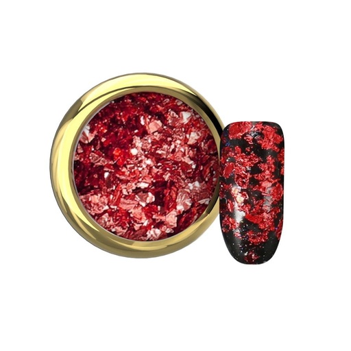 [5907508487850] Pollen AluFlakes - RedFever