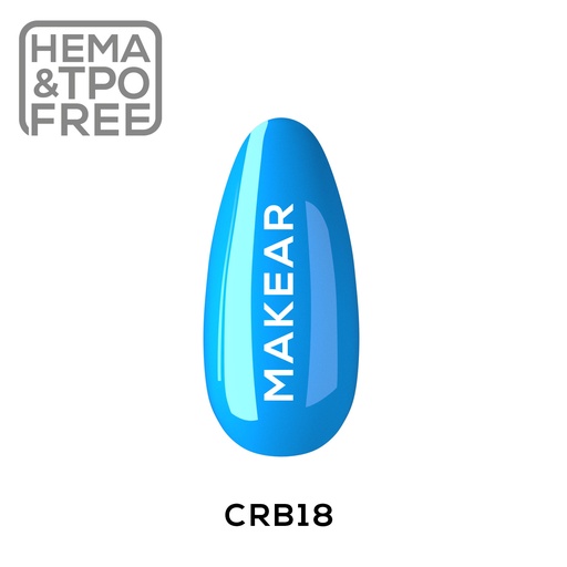 [5904689251430] Juicy Rubber Base - Lagoon Blue - 8 ml.