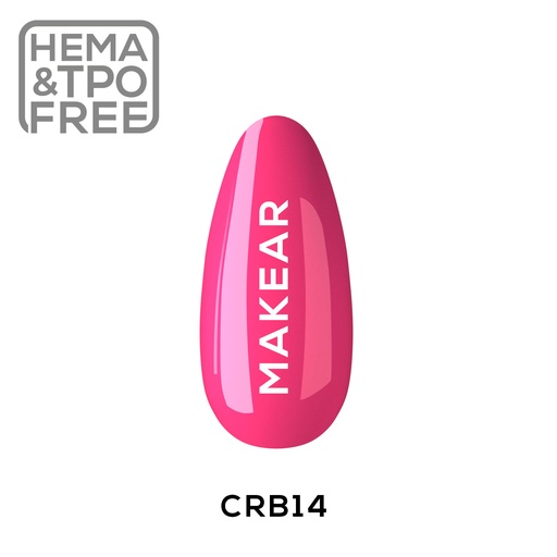 [5904689251478] Juicy Rubber Base - Pop Pink - 8 ml.