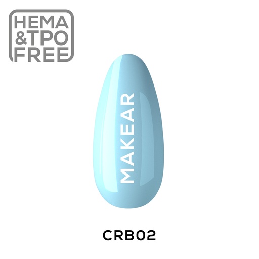 [5907508488741] Color Rubber Base - Azzure - 8 ml.