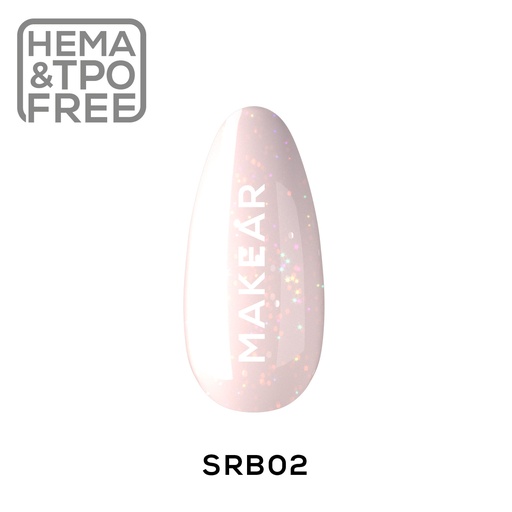[5904689251621] Sparkling Rubber Base 02 - Casiopeia - 8 ml.