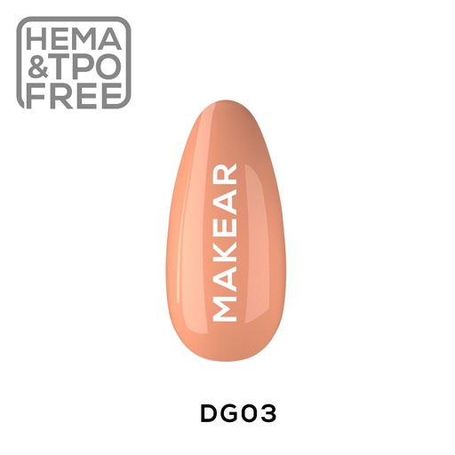 [5904689251515] DG03 Glow in Dark - French Orange - 8 ml.