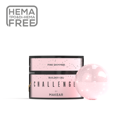 [5906321345965] ChallenGel - Pink Shimmer 50ml