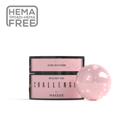 [5906321345972] ChallenGel - Rose Shimmer 50ml