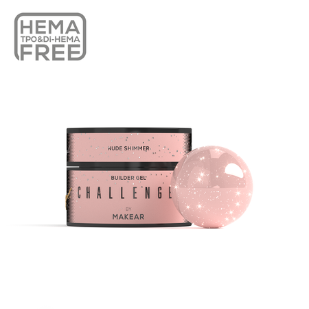 [5906321345996] ChallenGel - Nude Shimmer 50ml