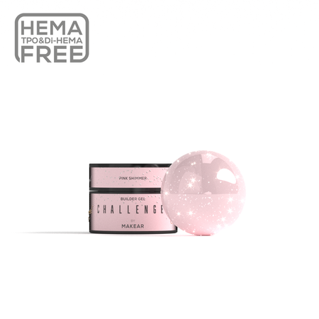 [5906321345903] ChallenGel - Pink Shimmer 15ml