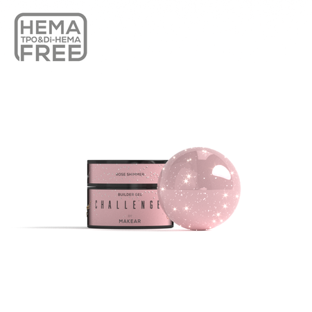 [5906321345910] ChallenGel - Rose Shimmer 15ml