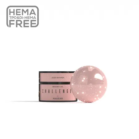 [5906321345934] ChallenGel - Nude Shimmer 15ml