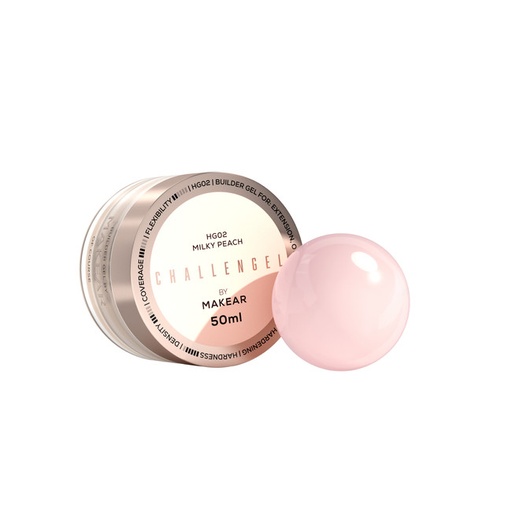[5906849071636] ChallenGel - Milky Peach 50ml 