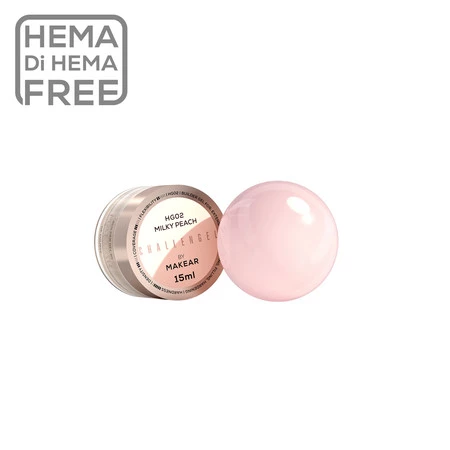 [5906849071643] ChallenGel - Milky Peach- 15ml 