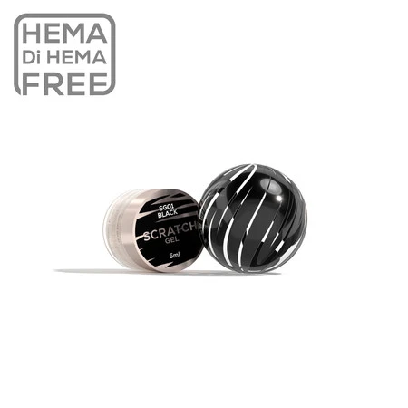 [5906849072848] SG01 Scratch Gel -Black 5 ml. 