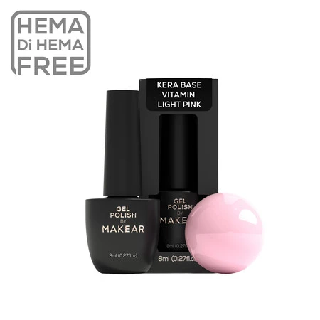[5906849073159] KVB01 Kera Base Vitamin - Light Pink 8ml.